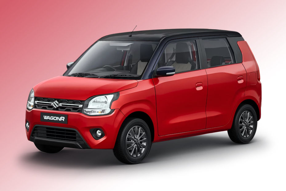 Maruti Wagon R Prime-gallant-red-+-Bluish-black colour