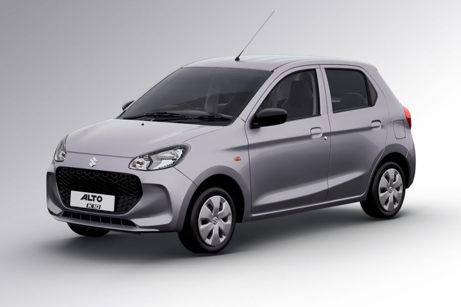 Maruti Alto K10 Metallic-Silky-Silver colour