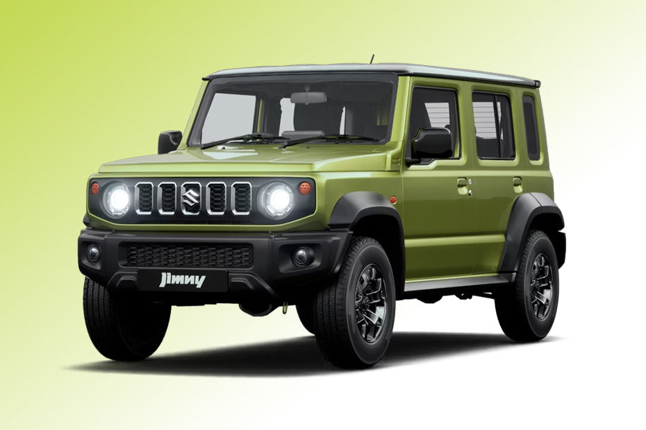 Maruti Suzuki Jimny Kinetic-Yellow-with-Bluish-Black-Roof colour