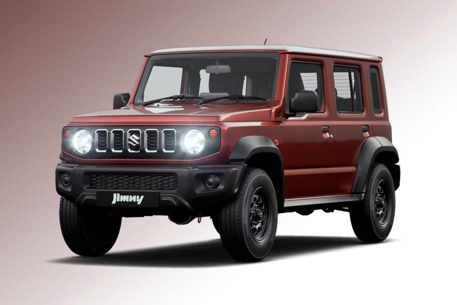 Maruti Suzuki Jimny Sizzling-Red colour