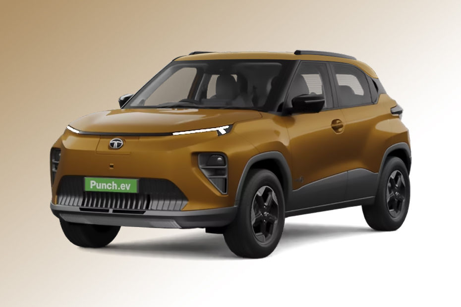 Tata Punch EV Caramel colour