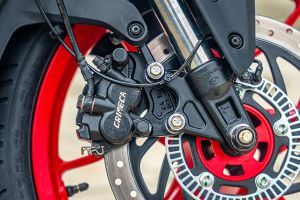 Front Brake Caliper of Pulsar N160 S