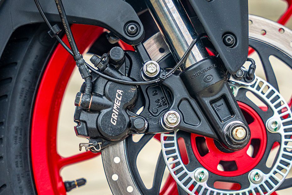 Front Brake Caliper of Pulsar N160 S