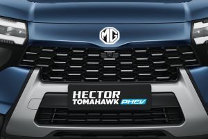 Front Grille Image of Hector Tomahawk PHEV