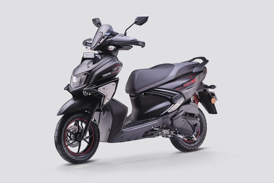 Front Left Quarter View View of RayZR 125 Fi Hybrid