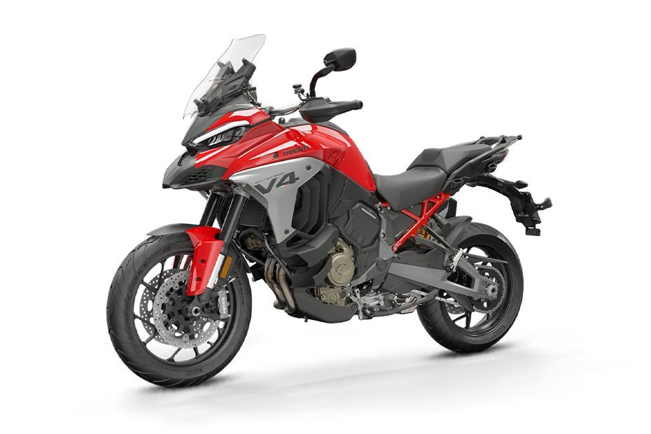 Front Left Quarter View View of Multistrada V4
