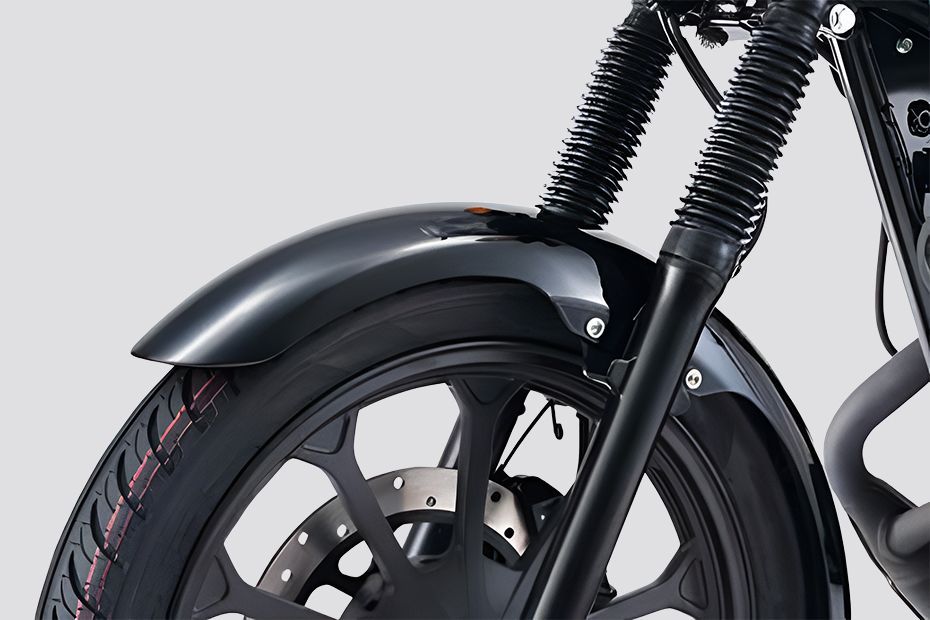 Front Mudguard & Suspension of W175