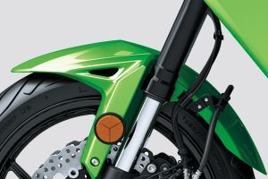 Front Mudguard & Suspension of Versys 650
