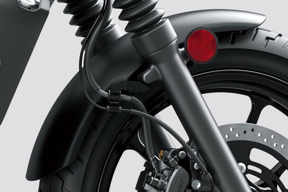 Front Mudguard & Suspension of Eliminator