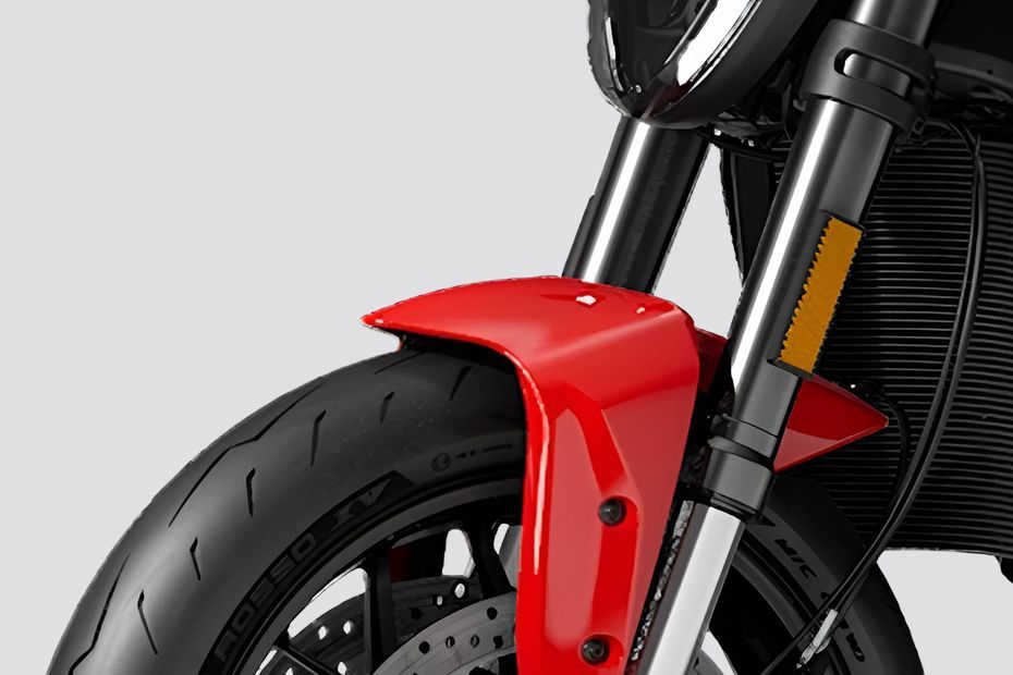 Front Mudguard & Suspension of Monster