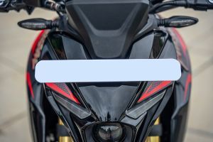 Front Number Plate of Pulsar N160 S