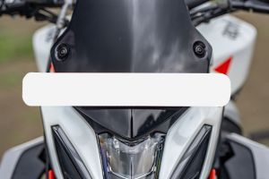 Front Number Plate of Tuono 457