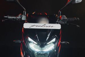 Front Number Plate of Pulsar 150