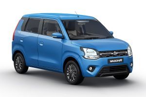 Front Right Quarter View Image of Wagon R