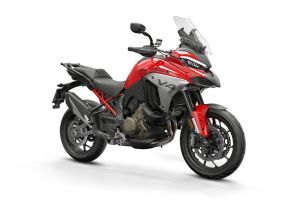 Front Right Quarter View of Multistrada V4