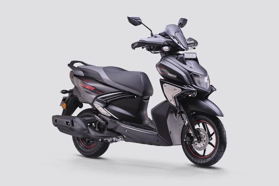 Front Right Quarter View of RayZR 125 Fi Hybrid