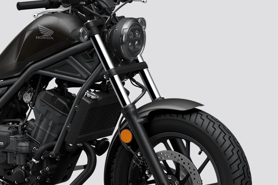 Front Suspension of Rebel 300