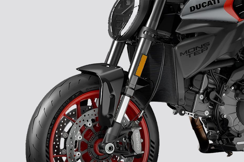 Front Suspension of 2026 Monster 900