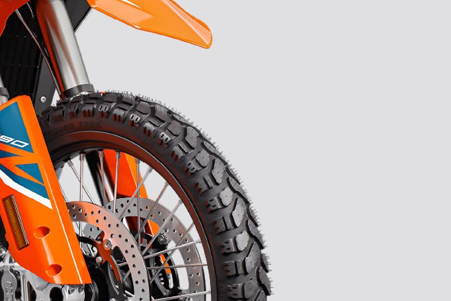 Front Tyre of 890 Adventure R
