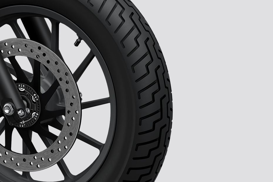 Front Tyre of Rebel 300