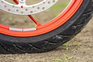 Front Tyre of Tuono 457
