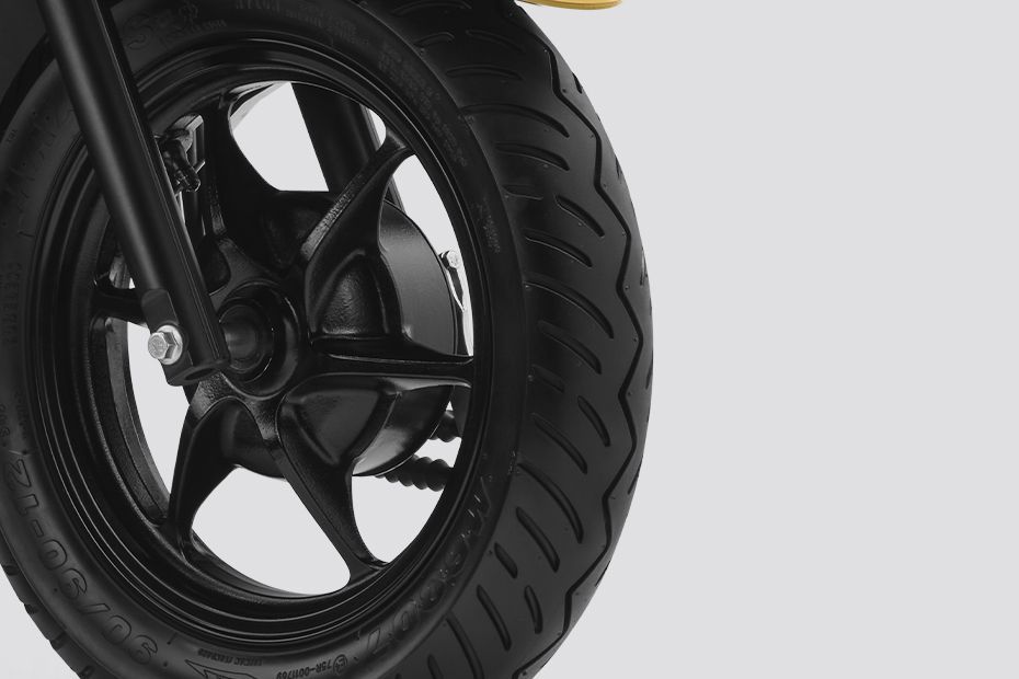 Front Tyre of Fascino 125 Fi Hybrid