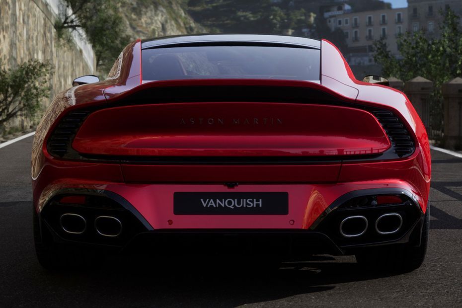 Rear View Image of Vanquish
