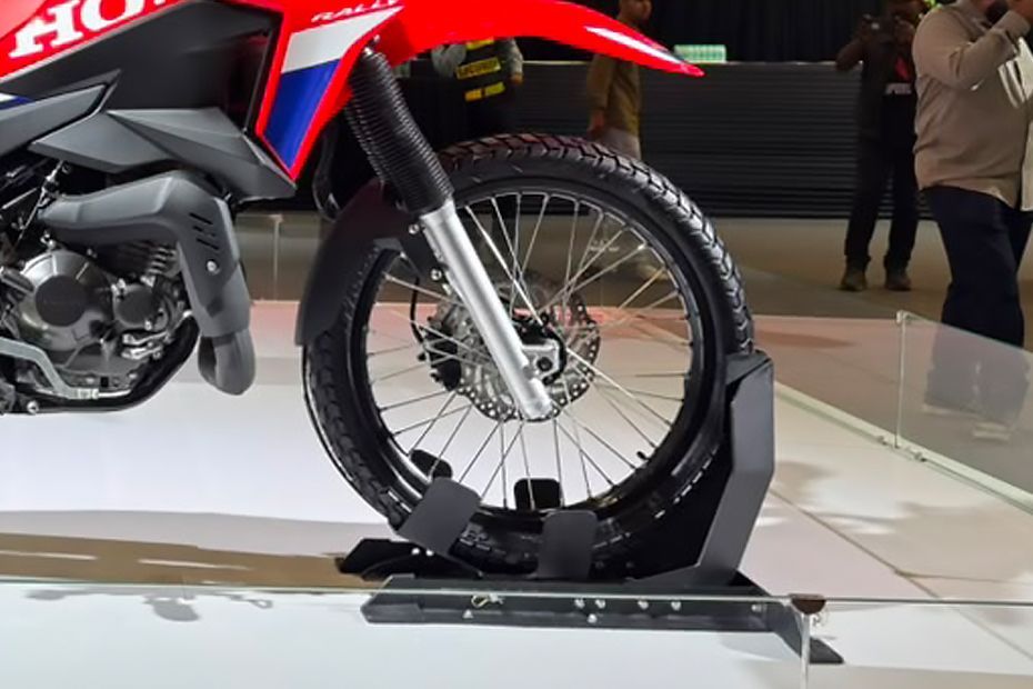Front Wheel of XR 300 Rally