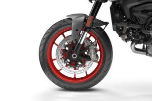 Front Wheel of Monster