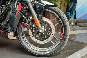 Front Wheel of Pulsar 150