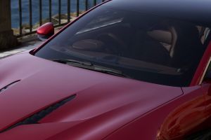 Front Windshield and Wiper Image of Vanquish