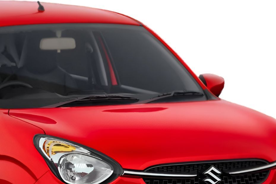 Front Windshield and Wiper Image of Celerio