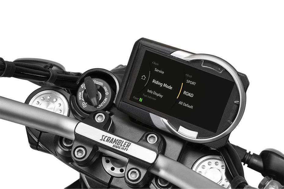 Instrument Cluster of Scrambler 800