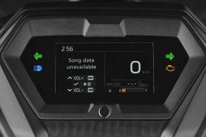 Instrument Cluster of RayZR 125 Fi Hybrid