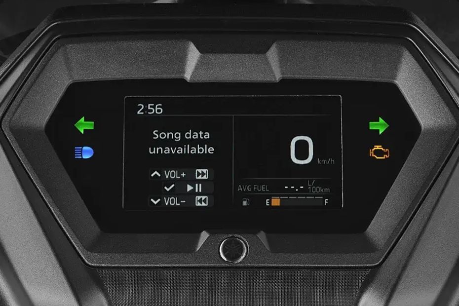 Instrument Cluster of RayZR 125 Fi Hybrid