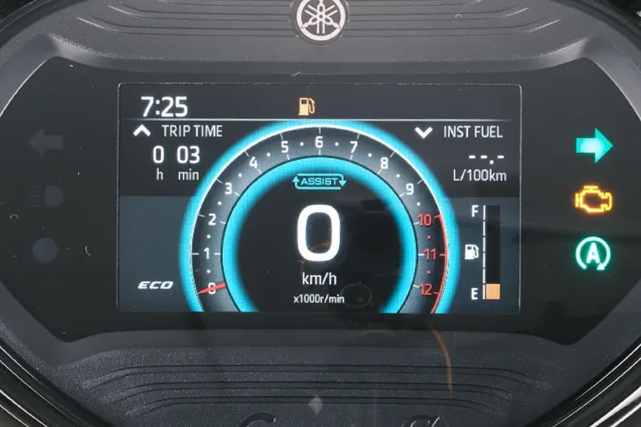 Instrument Cluster of Fascino 125 Fi Hybrid