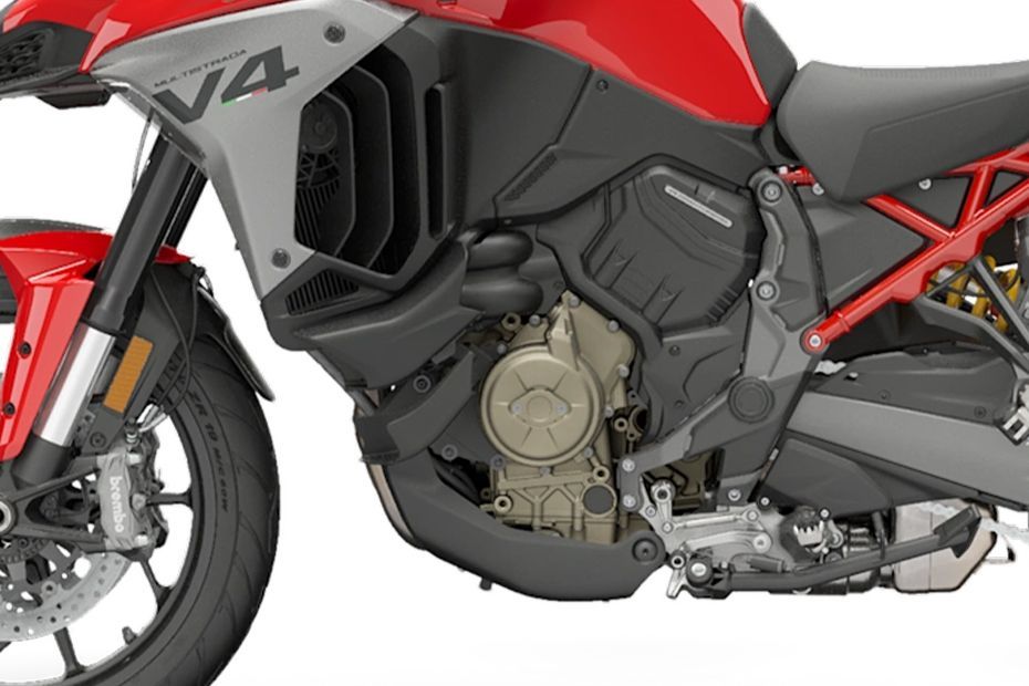 Engine (Left) of Multistrada V4