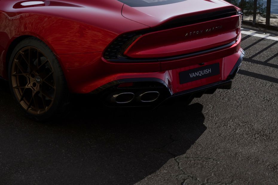 Rear Bumper Image of Vanquish
