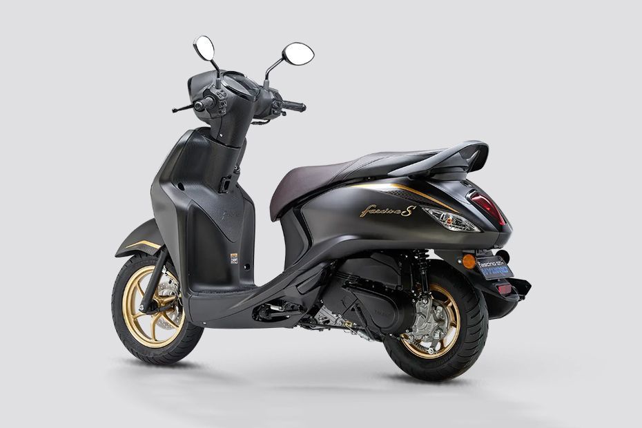 Rear Left Three Quarter View of Fascino 125 Fi Hybrid