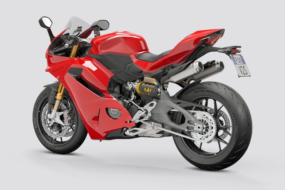 Rear Left Three Quarter View of Panigale V2 (2020-2025)