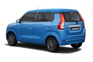Rear Left Three Quarter View Image of Wagon R