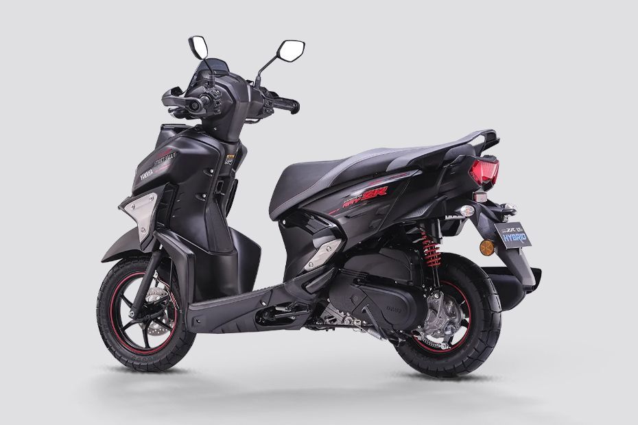Rear Left Three Quarter View of RayZR 125 Fi Hybrid