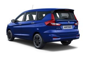 Rear Left Three Quarter View Image of Ertiga