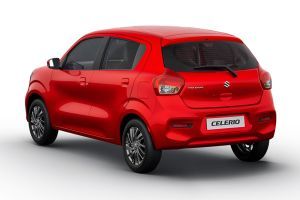 Rear Left Three Quarter View Image of Celerio