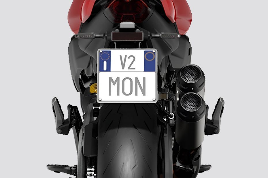 Rear Number Plate Monster