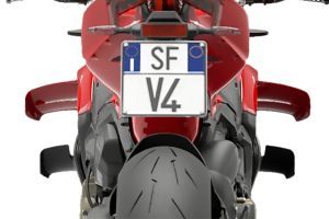 Rear Number Plate Streetfighter V4