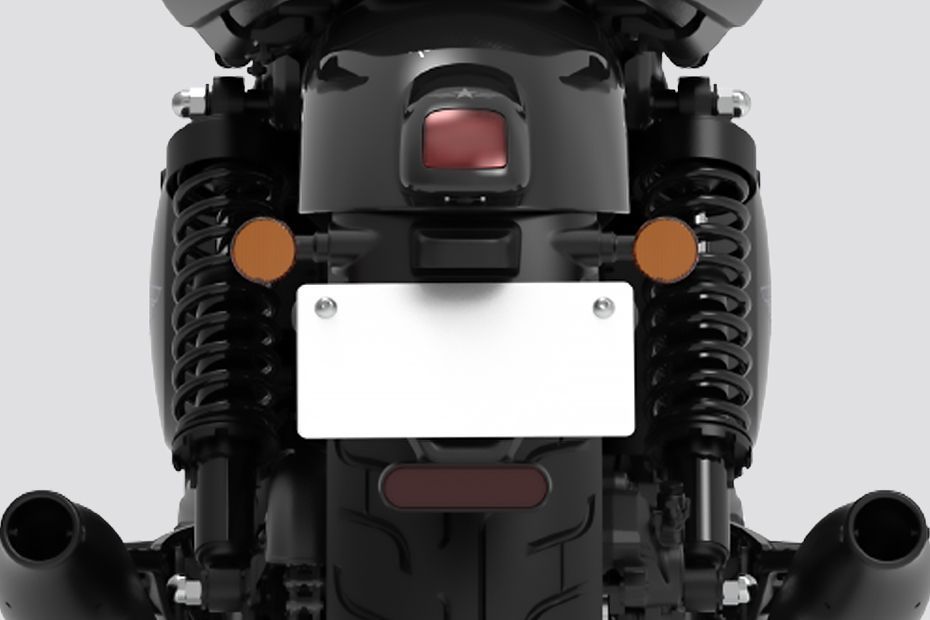 Rear Number Plate 42 FJ