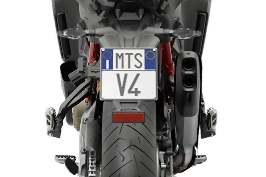 Rear Number Plate Multistrada V4