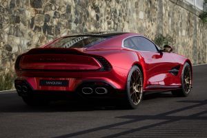 Rear Right Three Quarter View Image of Vanquish