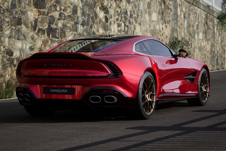 Rear Right Three Quarter View Image of Vanquish